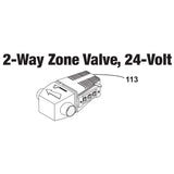 2-WAY ZONE VALVE, 1'' SWEAT