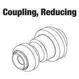 COUPLING,REDUCING,1''X3/4''