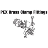 FITTINGS,1''PEX BRASS CLAMP